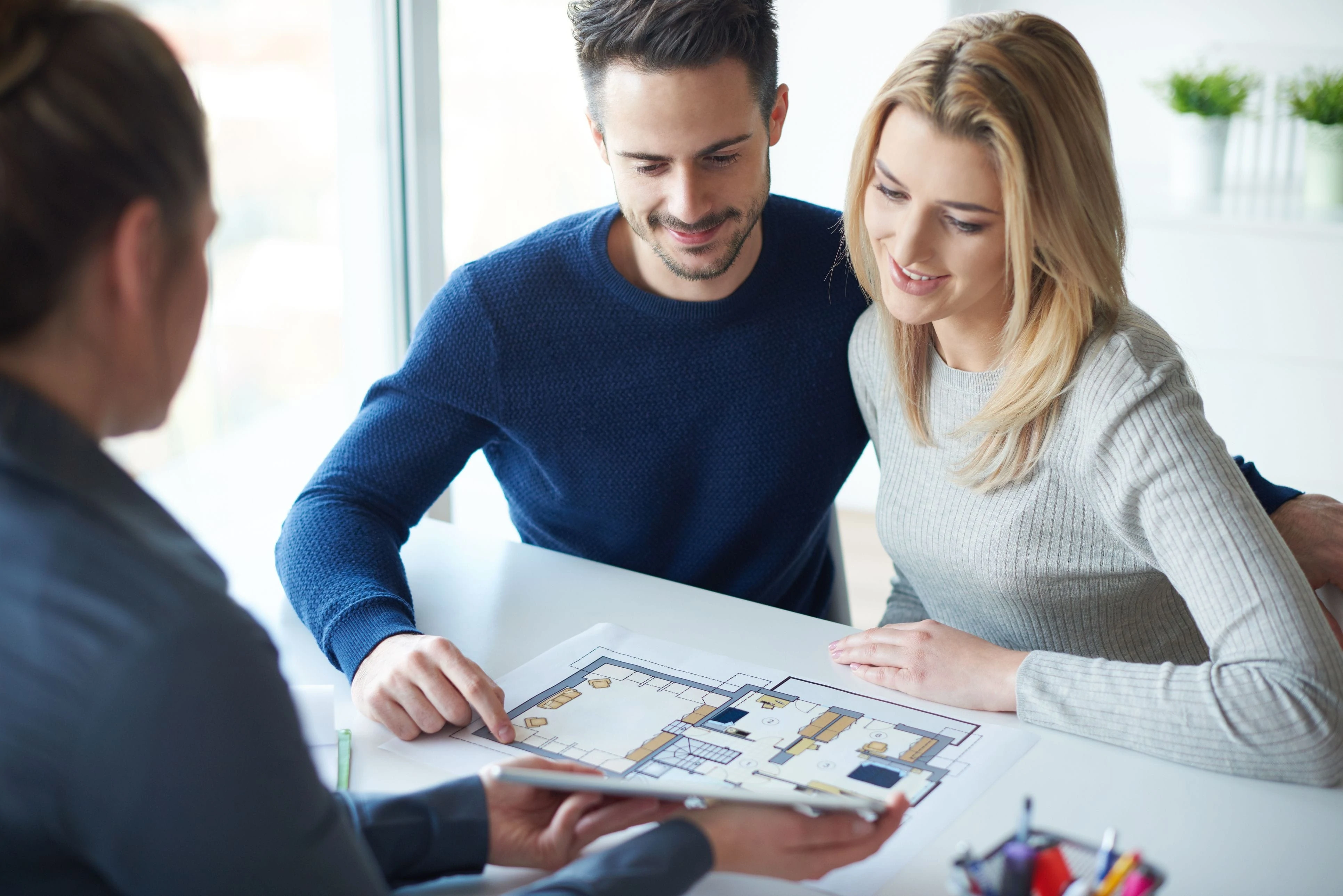Couple planning new home